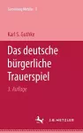 Das deutsche bürgerliche Trauerspiel cover