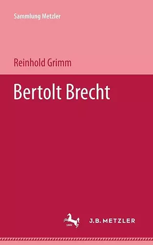 Bertolt Brecht cover