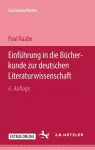 Einführung in die Bücherkunde zur deutschen Literaturwissenschaft cover