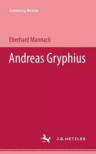 Andreas Gryphius cover