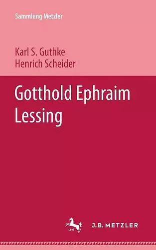 Gotthold Ephraim Lessing cover