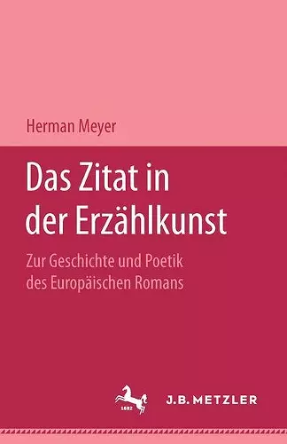 Das Zitat in der Erzählkunst cover