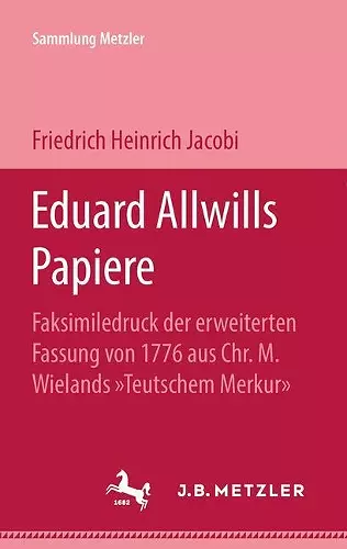 Eduard Allwills Papiere cover