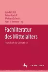 Fachliteratur des Mittelalters cover