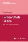 Hofmannsthals Dramen cover