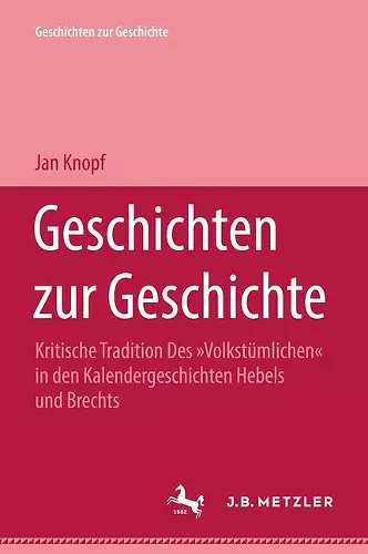 Geschichten zur Geschichte cover