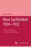 Neue Sachlichkeit 1924–1932 cover