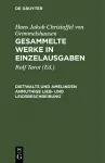 Gesammelte Werke in Einzelausgaben, Dietwalts und Amelinden anmuthige Lieb- und Leidsbeschreibung cover