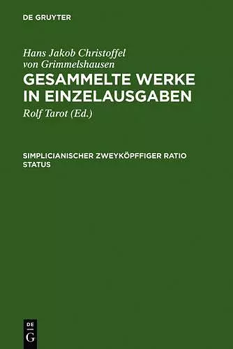 Simplicianischer Zweyköpffiger Ratio Status cover