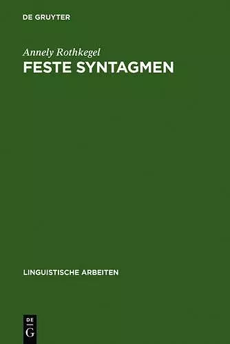 Feste Syntagmen cover