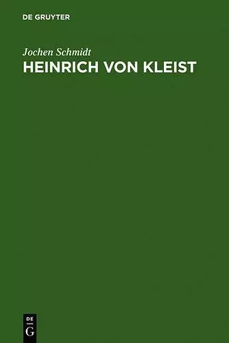 Heinrich von Kleist cover