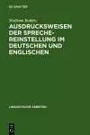 Ausdrucksweisen der Sprechereinstellung im Deutschen und Englischen cover