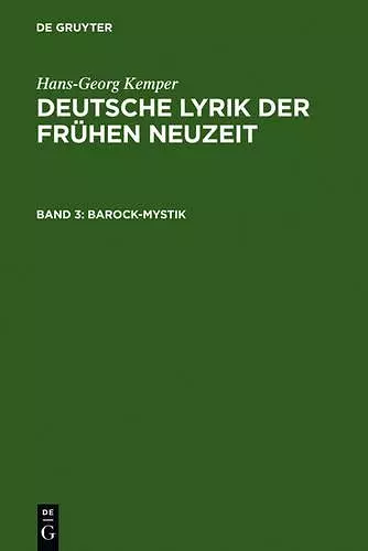 Barock-Mystik cover