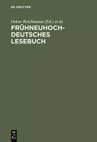 Frühneuhochdeutsches Lesebuch cover