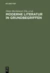 Moderne Literatur in Grundbegriffen cover