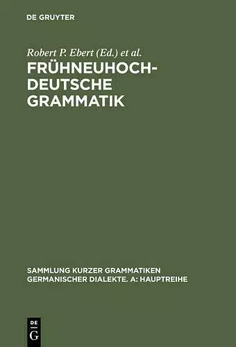 Frühneuhochdeutsche Grammatik cover