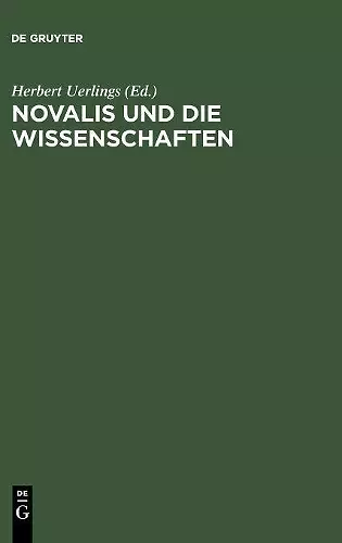 Novalis und die Wissenschaften cover