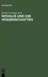 Novalis und die Wissenschaften cover