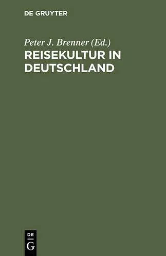 Reisekultur in Deutschland cover