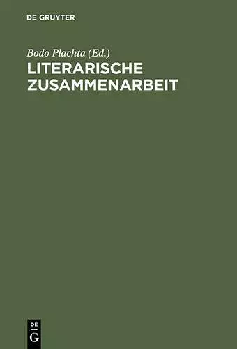 Literarische Zusammenarbeit cover