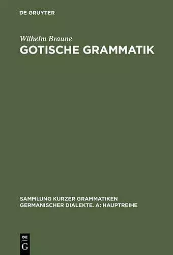 Gotische Grammatik cover