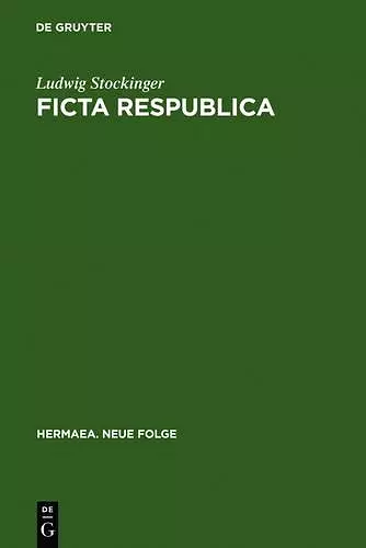 Ficta Respublica cover