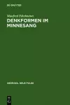 Denkformen im Minnesang cover