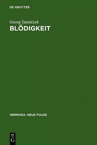 Blödigkeit cover