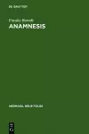 Anamnesis cover