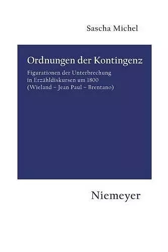 Ordnungen der Kontingenz cover