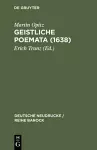Geistliche Poemata (1638) cover