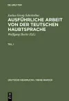 Ausführliche Arbeit Von Der Teutschen Haubtsprache cover
