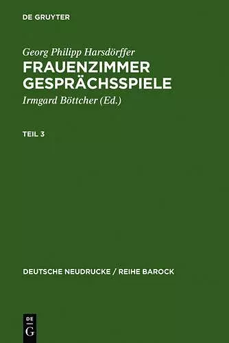 Frauenzimmer Gesprächsspiele Teil 3 cover