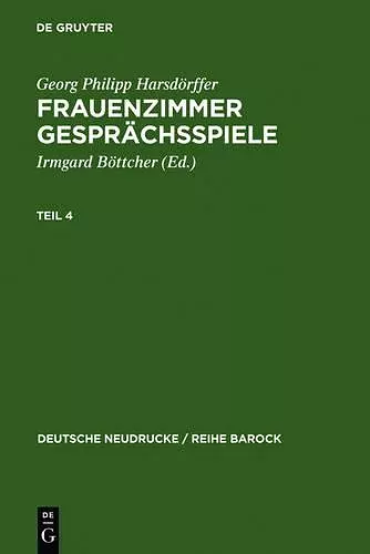 Frauenzimmer Gesprächsspiele Teil 4 cover