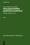 Frauenzimmer Gesprächsspiele Teil 4 cover