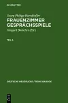 Frauenzimmer Gesprächsspiele Teil 5 cover