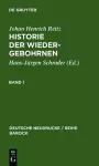 Historie Der Wiedergebohrnen cover