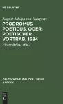 Prodromus Poeticus, Oder cover