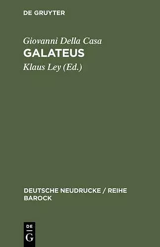 Galateus cover