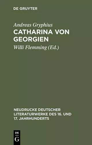 Catharina von Georgien cover