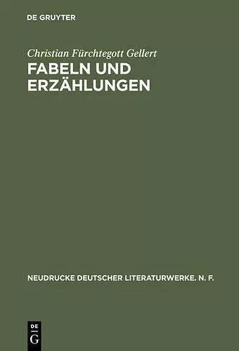 Fabeln und Erzählungen cover