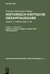 Historisch-kritische Gesamtausgabe, Band XI, Faust's Leben, Thaten und Höllenfahrt cover