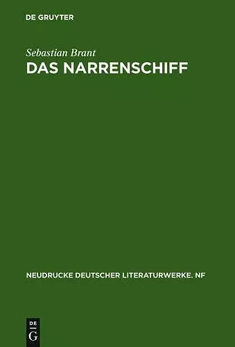 Das Narrenschiff cover