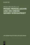 Moses Mendelssohn und die Kreise seiner Wirksamkeit cover