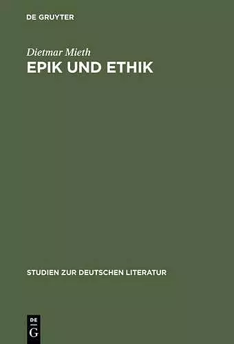 Epik und Ethik cover