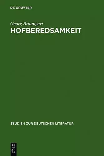 Hofberedsamkeit cover