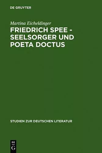 Friedrich Spee - Seelsorger und poeta doctus cover