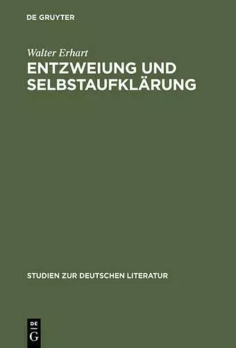 Entzweiung Und Selbstaufklärung cover