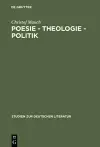 Poesie - Theologie - Politik cover