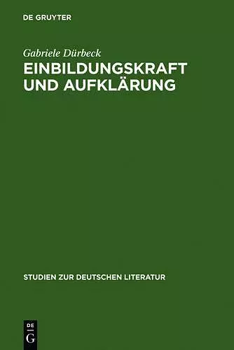 Einbildungskraft und Aufklärung cover